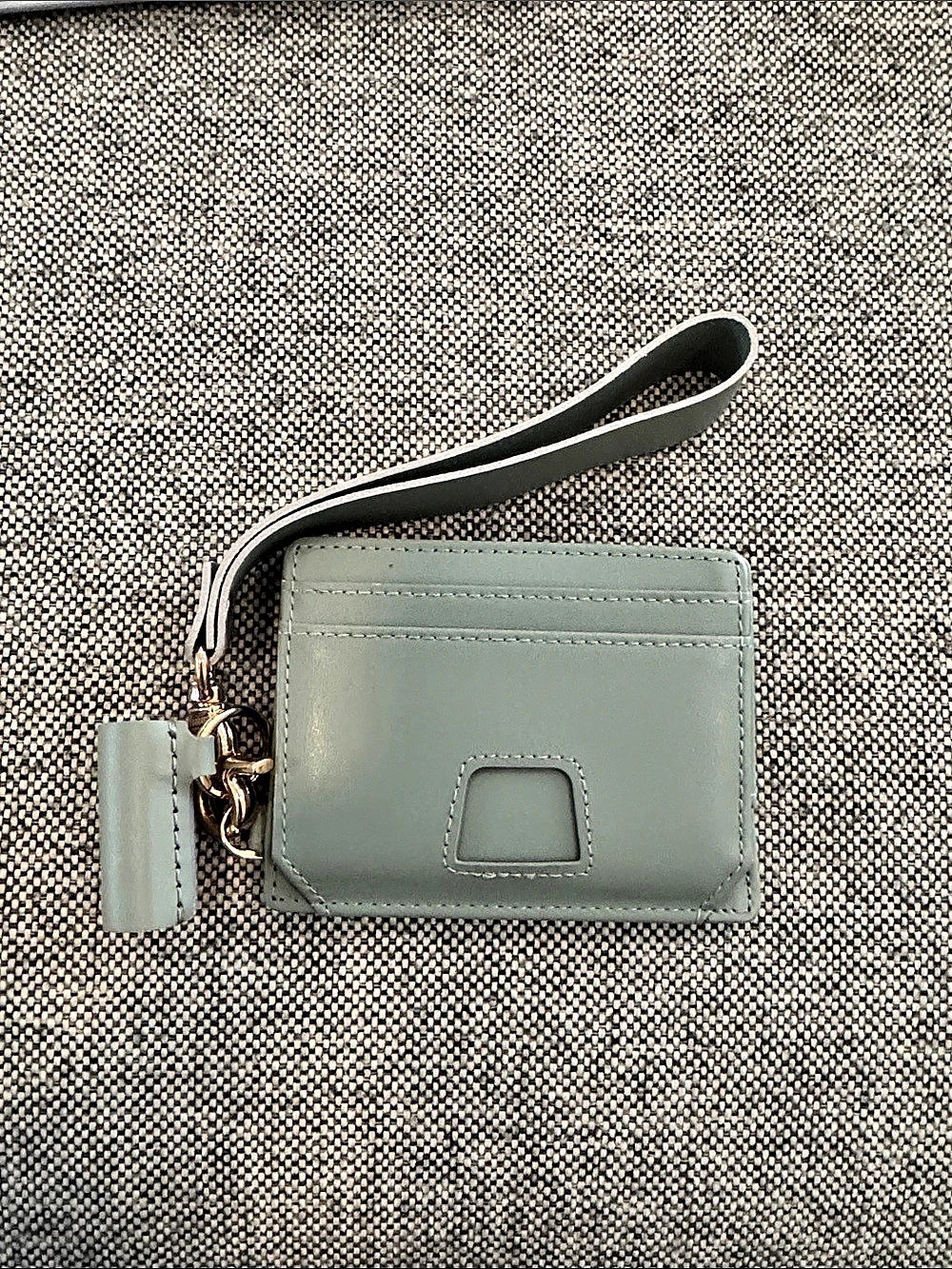 Andar Denner 2 Wallet- Cove includes Chapstick Holder